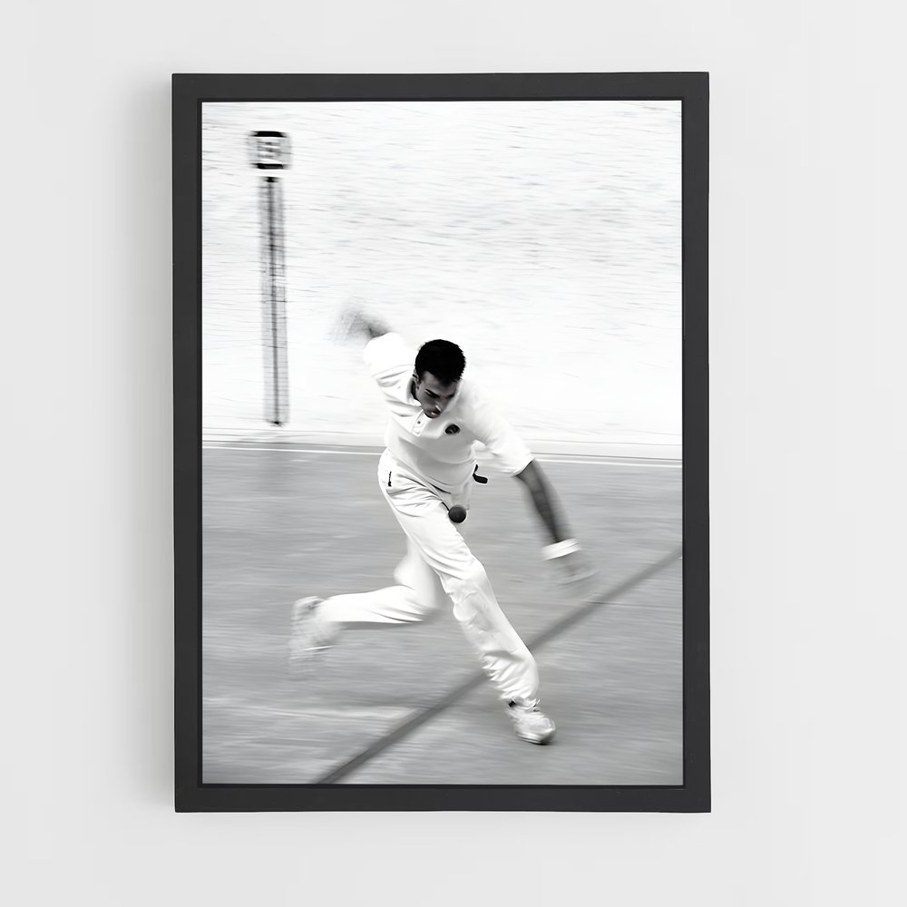 Poster Course au Gant – affiche Pelote basque (vue 2)